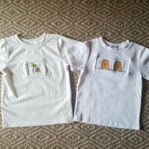 Set of two 4T Smocked T-Shirts